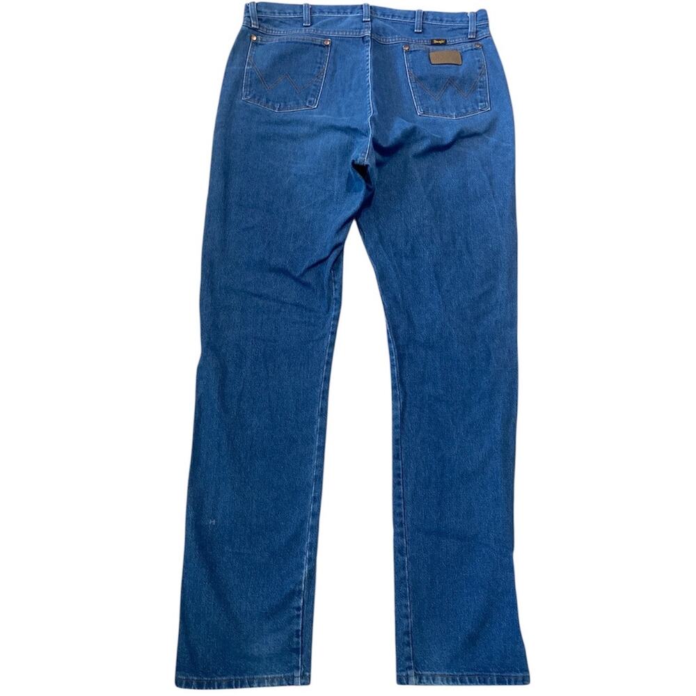 Wrangle 13MWZ Men's Cowboy Cut Original Fit Jeans 40X36 Rigid Blue Rodeo
